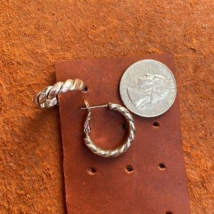 Premier designs rope hoop earrings